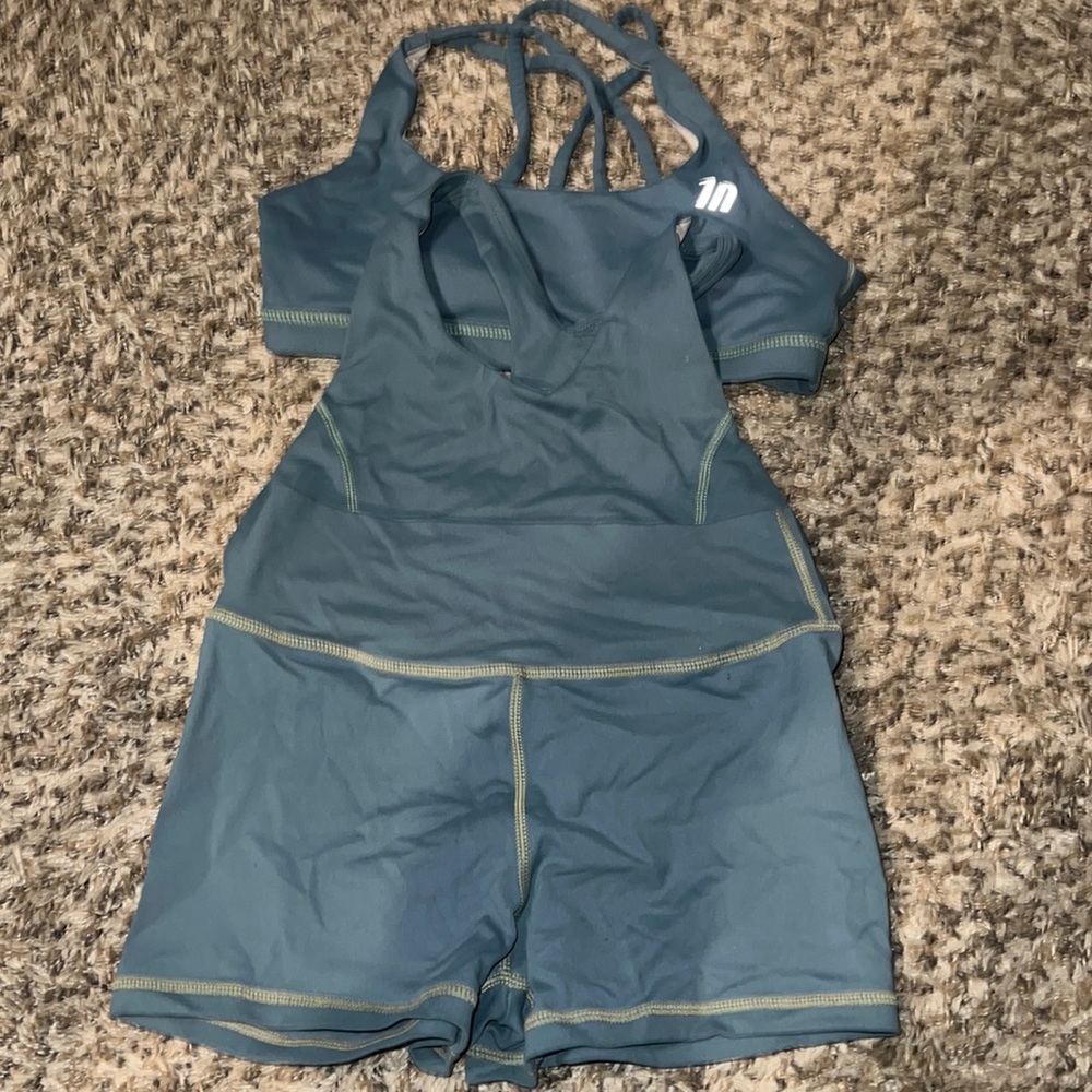 Musclenation sports bras and shorts combo